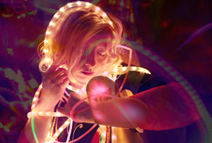 HOLOGRAM HEART PARADE